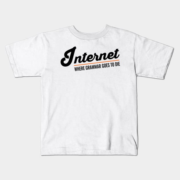 Internet Kids T-Shirt by slawisa